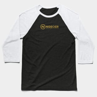 Nidecker 02 Yellow Snowboard Sticker Brand | Burton Nitro Capita Baseball T-Shirt